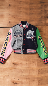 Chaquetas Varsity de Lana Personalizadas para Mujer, con Cierre de Botones de Cuerno Bordados, Diseño Acolchado Transpirable, Forro de Lana, Venta al Por Mayor - Product Image 2