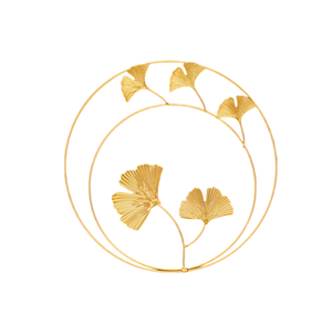 Décoration Murale Minimaliste Moderne en Fer pour la Maison Royale – Art Mural Feuille Personnalisé pour Chambre et Salon - Product Image 5