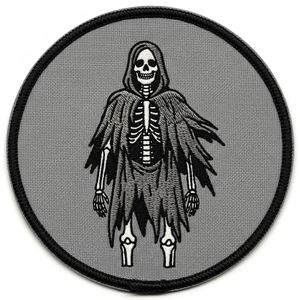 Parche Termoadhesivo Personalizado de Murciélago Negro, Insignia Bordada con Círculo de Luna Roja, Vampiro Gótico, Bordado a Máquina, Aplique para Coser de Halloween - Product Image 5