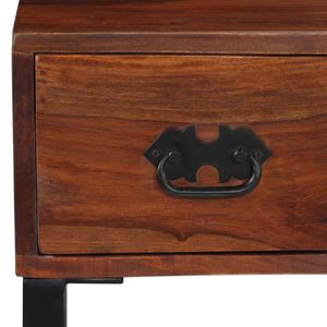 Brown <b>Solid</b> Acacia <b>Wood</b> Standard <b>Desk</b> Rectangular Computer <b>Desk</b> - Product Image 6
