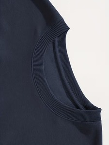 Sweat-shirt unisexe à col rond surdimensionné avec imprimé de chat dessiné à la main, manches régulières, pull en coton tricoté, décontracté pour l'automne - Product Image 5