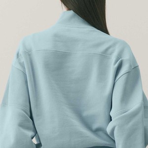 Nueva Llegada: Sudadera Oversize Personalizada para Mujer con Media Cremallera, de Algodón y Forro Polar, Hombros Caídos, Sudadera de Alta Calidad para Mujer - Product Image 5