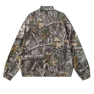 Chaquetas de Lona Impresas Personalizadas de Alta Calidad, Chaqueta con Estampado Digital Completo, Abrigo de Invierno para Hombre - Product Image 2