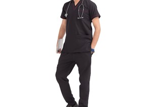 Uniforme Médico Informal para Hombre, Ropa de Calle, Nueva Moda, Color Sólido, Ligero y Cómodo, al Mejor Precio - Product Image 4