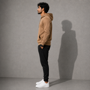 Sudadera con Capucha Personalizada de Algodón Premium para Hombre, Sudadera Suave de Felpa con Bolsillo Canguro, Proveedor y Fabricante de Marca Privada - Product Image 6