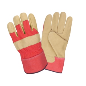 Guantes de Seguridad Industriales para la Construcción, Resistentes, de Piel de Cabra, Certificación CE, Resistentes al Calor, Antiestáticos, 11 oz de Grosor, Suaves - Product Image 4