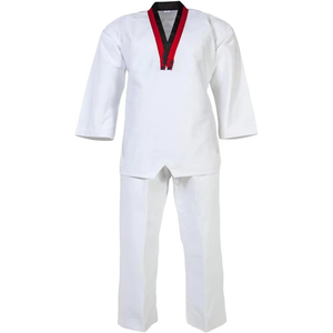 Tenue d'arts martiaux, uniforme de Taekwondo avec logo personnalisé, meilleure vente, uniforme de Taekwondo en gros, BJJ Gi, Jiu Jitsu, arts martiaux - Product Image 5