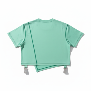 Camiseta Corta Oversize 100% Algodón Estilo Urbano 240g con Logotipo Frontal Estampado en Serigrafía - Product Image 2