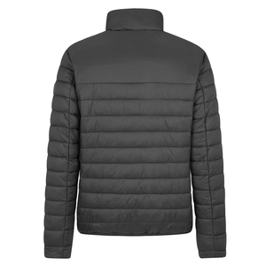 Men's Quilted Lightweight Puffer Jacket Embroidery Winter Warm Full Zip Water Resistant Hooded <b>Bubble</b> <b>Coats</b> OEM Available - Product Image 2