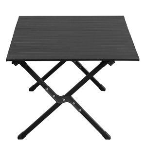 Tavolo da Campeggio Pieghevole Leggero, Tavolo Portatile da Picnic con Lato Arrotolabile per Campeggio, Viaggi, Escursioni, Palestra, Parco, Barbecue - Product Image 3