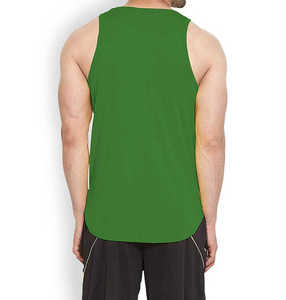 เสื้อกล้ามฟิตเนสผ้าถักระบายอากาศคุณภาพสูงสำหรับผู้ชาย ดีไซน์ใหม่ล่าสุด MOQ ต่ำ มีไซส์พลัส ราคาถูก พร้อมจำหน่าย - Product Image 4