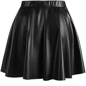 กระโปรงหนังแท้สตรีทคลับกระโปรงหนังแฟชั่นสตรีทแวร์ - Product Image 2