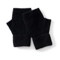 Gants sans doigts en laine 100% tricotée pour l'hiver, OEM et ODM, mitaines thermiques d'extérieur, gants chauds en cachemire