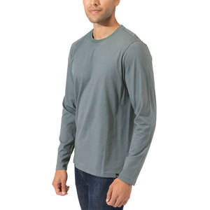 Camiseta de Manga Larga para Hombre, Corte Regular, Colores Sólidos, Impresión Personalizada al por Mayor, Camiseta Lisa de Alta Calidad para Hombre Talla M - Product Image 3