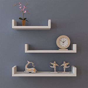 Set of 3 Floating Ledge Bookshelf <b>Wall</b> Mount <b>Storage</b> Home Decor Floating Display <b>Shelves</b> - Product Image 1