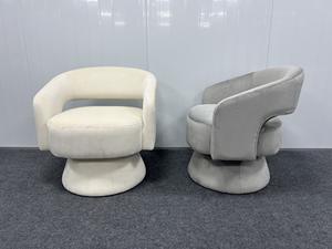 Prestige Modern Elegance <b>Swivel</b> <b>Lounge</b> <b>Chair</b> Eco-Friendly Velvet Cross Back Leisure <b>Chair</b> for Home Hotel Living Rooms Vietnam - Product Image 2