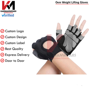 ถุงมือยกน้ำหนักแบบหนาพิเศษสำหรับผู้ชายและผู้หญิง พร้อมที่รัดข้อมือ ป้องกันการลื่น สำหรับออกกำลังกายและฝึกซ้อม รับผลิตแบบ OEM - Product Image 2