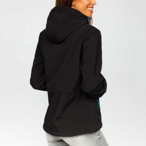 Women's Softshell Jackets 2021 Zipper Women's Jackets Custom Logo - Product Image 3