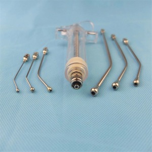 Jeringa Veterinaria Reutilizable con Cánulas Metálicas para Alimentación Oral y Administración Intravenosa en Perros - Product Image 3
