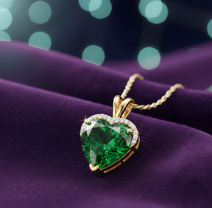 Multi Stone Pendant <b>Necklace</b> 16 Inch 20g 925 Sterling Silver 18K Gold Plated <b>Statement</b> Jewelry for Women Everyday Wear - Product Image 3