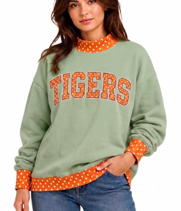 Women Oversized Mockneck Fleece Knitwear Velvet Touch Lofty Weight Batwing Sleeves Contemporary Weekend <b>Wardrobe</b> - Product Image 1
