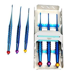 Ensemble de 3 élévateurs luxateurs PDL en acier inoxydable, instruments chirurgicaux dentaires de précision atraumatiques certifiés CE, par Dentavex - Product Image 5