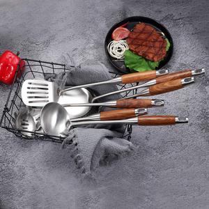 Utensilios de Cocina Modernos de Acero Inoxidable de Buena Calidad, Cucharón, Espátula, Servidor de Espaguetis, Mango Personalizado, Empaque Personalizado - Product Image 6