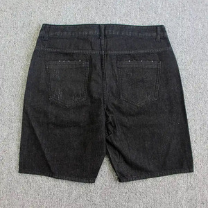 SHH INDUSTRIES 100% Cotton <b>Men's</b> Denim Shorts Windproof Eco-Friendly High Street Style Quick Dry Breathable Casual Solid Heavy - Product Image 4