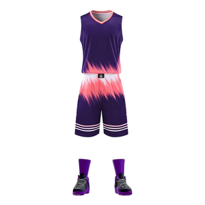 Conjunto de Camiseta y Pantalones Cortos de Baloncesto Personalizados a Precio Económico 2026, Uniforme Deportivo Transpirable para Adultos, Todas las Temporadas - Product Image 1