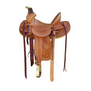 Sillín de Carreras de Cuero Genuino de Búfalo al Mejor Precio, Estilo Inglés, Suave y Cómodo, con Estructura de Plástico y Herrajes Personalizables BS - Product Image 6