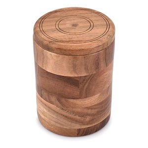 Vente flash : boîte de rangement en bois artisanale pour l'emballage des fruits secs et des aliments gastronomiques, disponible au prix d'usine - Product Image 3