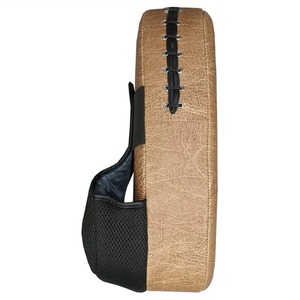 Breathable PU Leather Boxing <b>Focus</b> <b>Pad</b> Kick Boxing Target <b>Pad</b> Adjustable Strap Curved Palm for Gym Training - Product Image 3