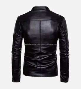Chaquetas de cuero para hombre de Otoño Invierno 2025, cómodas y a la moda, nuevo estilo de diseño, chaqueta a precio de venta al por mayor para hombre - Product Image 3