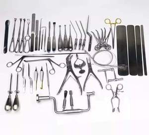 Craniotomy Neuro Surgery Instruments <b>Set</b> 60pcs Stainless Steel Manual Reusable Sterilizable - Product Image 1