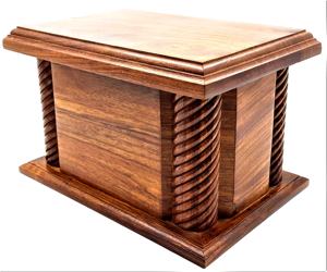 Vente chaude AC 5450 Urne en bois Urne funéraire en bois professionnelle pour cendres humaines Promotions d'utilisation pour adultes PAR AYAANS - Product Image 4