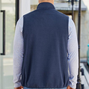 Chaleco Deportivo de Algodón y Forro Polar para Hombre, Modelo DS-MV-0307 de Drain Sports, con Cierre, Casual, Térmico, Transpirable, Ropa de Invierno, OEM, Exportación de Pakistán - Product Image 5