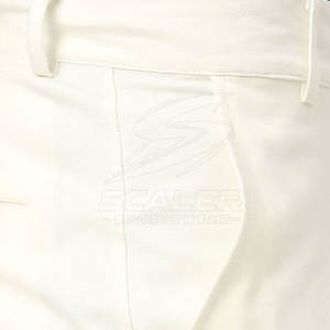 Pantalon de golf performant en tissu extensible avancé, coupe athlétique ajustée et confortable, respirant, léger, avec braguette mi-boutonnée et coupe droite - Product Image 5