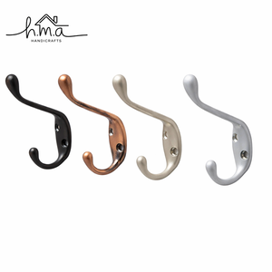 Natural Beech Wood 4 <b>Hooks</b> Wall Mounted <b>Tool</b> Rack Eco-Friendly Multifunction - Product Image 6