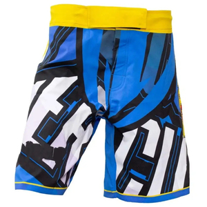 Vêtements de sport pour hommes, vêtements d'entraînement de combat, shorts thaïlandais entièrement sublimés, shorts de combat sur mesure, vente en gros de shorts thaïlandais de fitness - Product Image 1