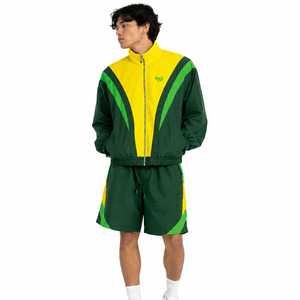 Survêtement coupe-vent en nylon personnalisé de haute qualité du Brésil, veste zippée à capuche, sweats à capuche courts 100 % nylon, fournisseur en gros - Product Image 2