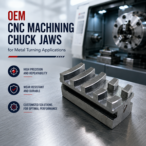 หัวจับเครื่องกลึง CNC แบบ OEM สำหรับงานกลึงโลหะ - Product Image 3
