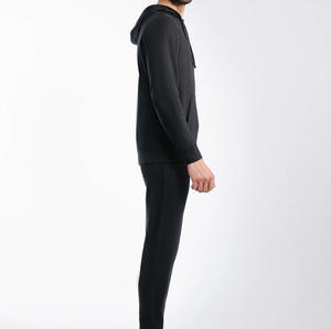 Sweat à capuche unisexe surdimensionné en coton 100% de haute qualité, tissu éponge, style décontracté, impression numérique pour l'hiver - Product Image 4