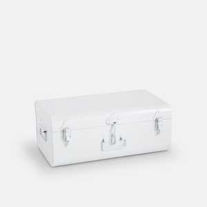 Caja de Joyería Rectangular de Metal con Tapa con Bisagras, Diseño Clásico, Superficie Marrón Perforada, Cierres Plateados, Contenedor de Almacenamiento de 1 Nivel - Product Image 5