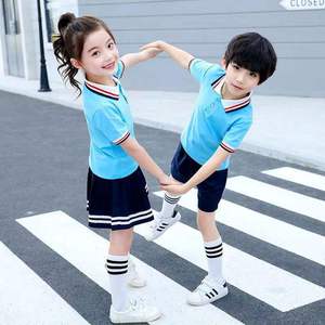 ชุดนักเรียนอนุบาลน่ารักสำหรับเด็ก วัสดุระบายอากาศได้ดีและสวมใส่สบายสำหรับวันเรียน - Product Image 2