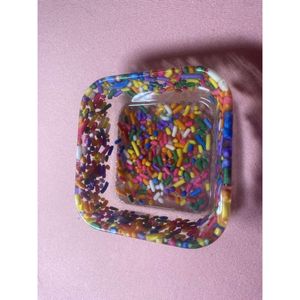 Cendrier moderne en résine de luxe à motif bois naturel, écologique et durable, porte-cigarettes décoratif naturel - Product Image 4