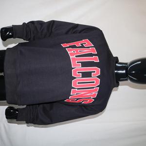 Sweat-shirts FALCONS à col montant 450 GSM, broderie personnalisée avec nom, coupe ample et oversize, 100% coton molletonné French Terry - Product Image 3