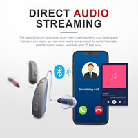 Appareil auditif intelligent mini BTE rechargeable numérique pour malentendants