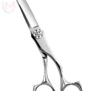 Ciseaux de coiffure professionnels en acier inoxydable, 6 pouces, lame droite, ciseaux de barbier pour hommes et femmes - Product Image 3