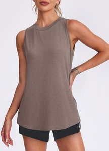 Camiseta Deportiva sin Mangas para Mujer, Transpirable, Cómoda, para Gimnasio, Yoga, Ejercicio, Ropa Deportiva Ligera, Informal, Venta al Por Mayor - Product Image 4