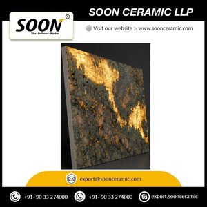 Mármol Calcita Pulido PATAGONIA BACKLIT-1 Ecológico con Vetas Negras, Blancas y Verdes, Gran Losa, Diseño 3D, Sala de Estar Moderna - Product Image 2